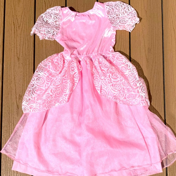 EXQUISITE LITTLE GIRL PRINCESS GOWN ONE SIZE 3+ - Picture 5 of 6